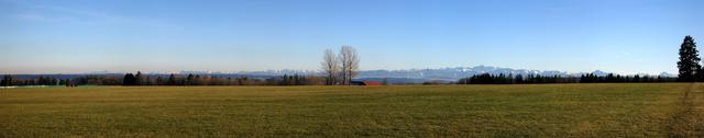 Alpenpanorama von Kemnat