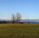 Alpenpanorama von Kemnat